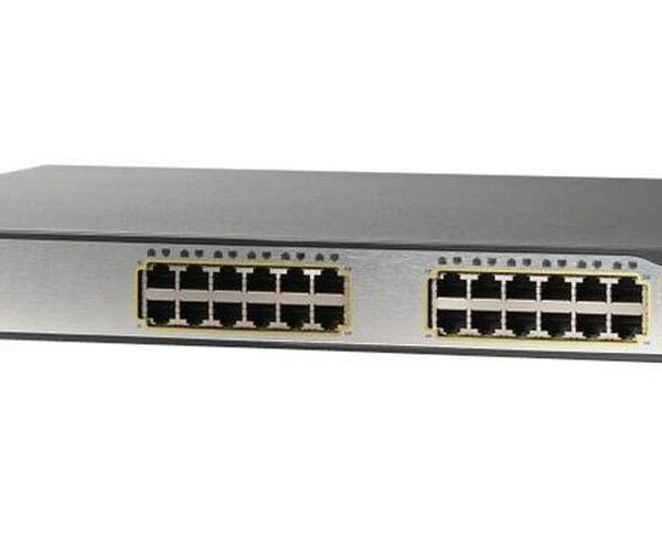 Ws-C3750g-24PS-S Cisco Catalyst 3750 24 Port POE  Gigabit Network Switch