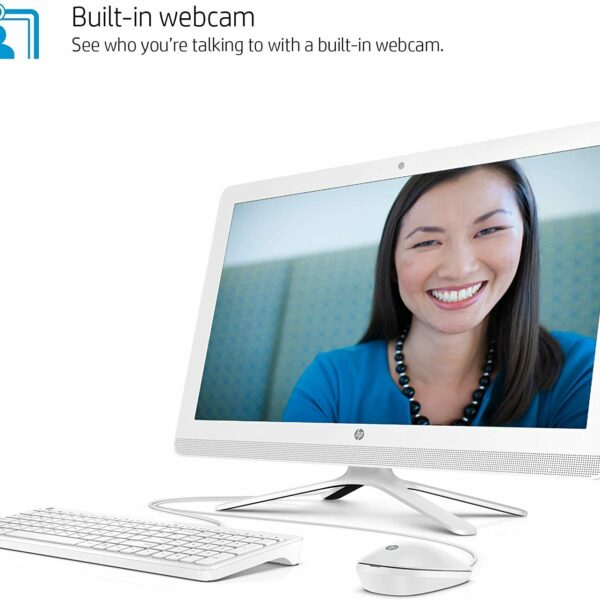 HP 24-G062a IPS 24"  FHD AIO PC Quad A6-7310/8GB /1 TB /AMD R4/HDMI/WIN11/OFFICE