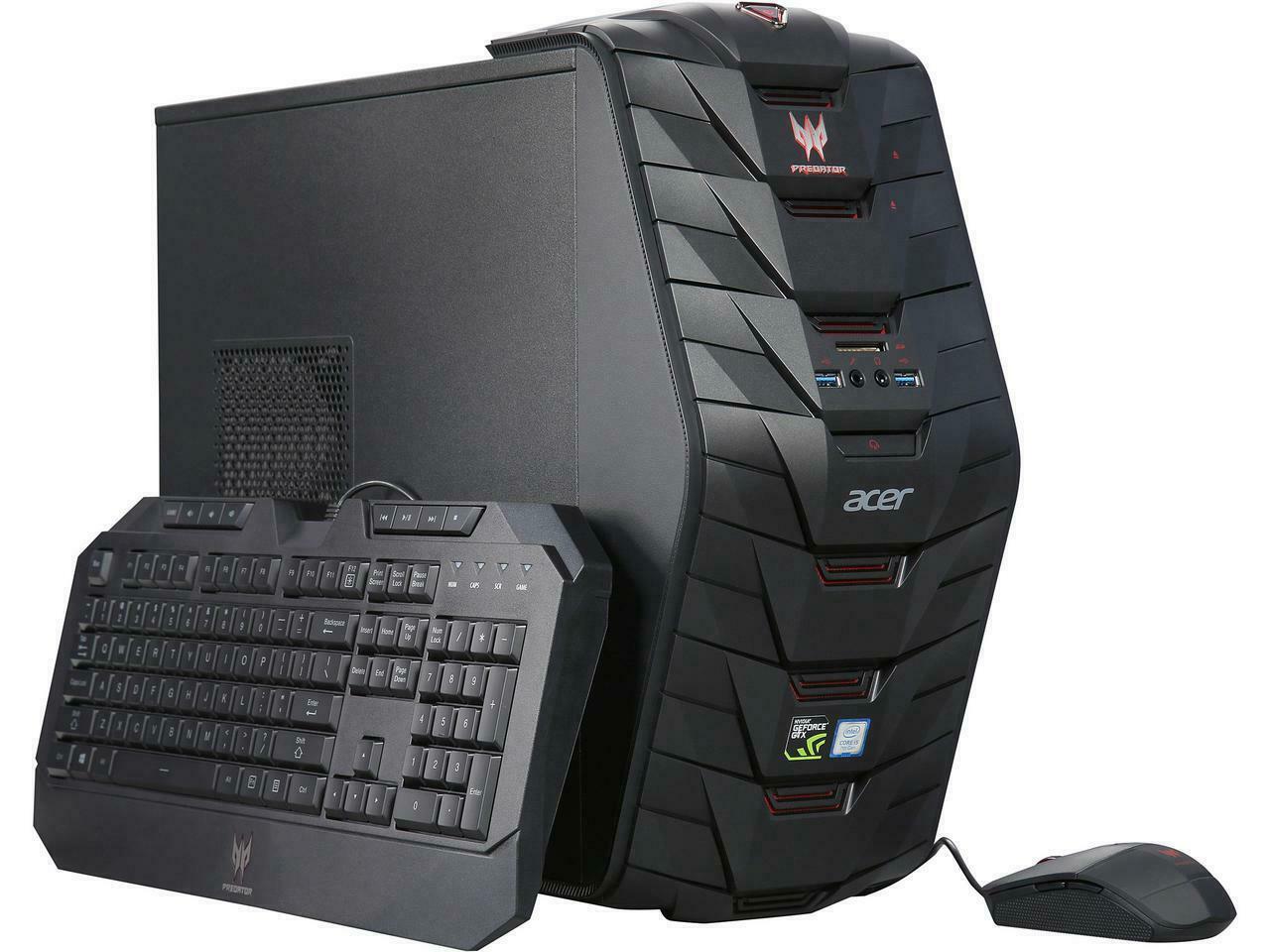 Acer GAMING PC Predator Intel Core i7-7700 3.6GHZ 16GB BT 250SSD+2TB