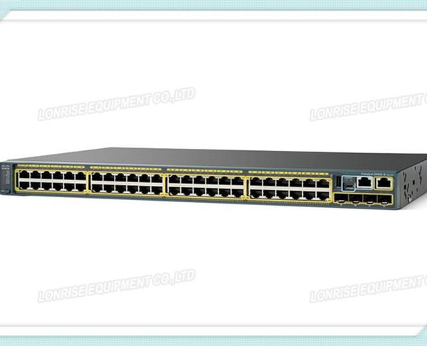 Cisco WS-C2960S-48FPS-L 48-Port Gigabit Ethernet PoE Enterprise Switch