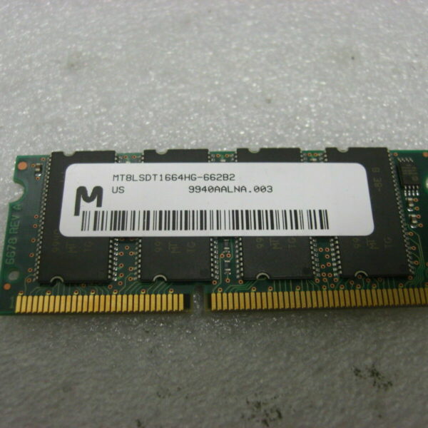MT8LSDT1664HG-662B2 - Micron 128MB Memory Module (66MHZ)