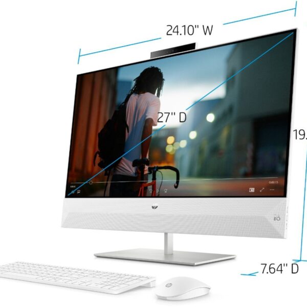 HP Pavilion AIO 27-xa0003a TOUCH Ryzen 7 2800H 3.5GHZ 16GB 512GB SSD+1TB OFFICE WIN11