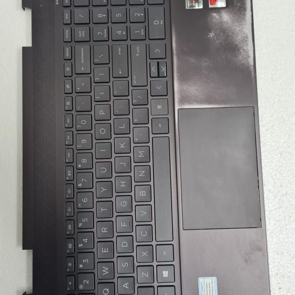 HP ENVY X360 15-ee1000AU Replacement Upper Case Palmrest Backlit Keyboard