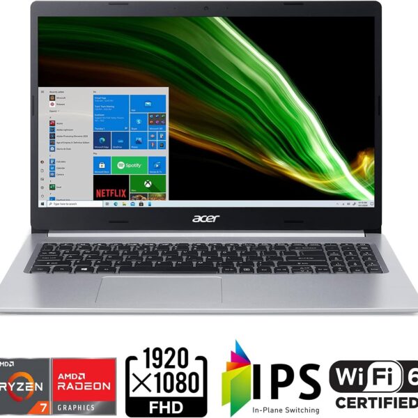 Acer Aspire 3 15.6-inch R5-7520U/16GB/512GB SSD WIN11 OFFICE FHD HDMI USB C