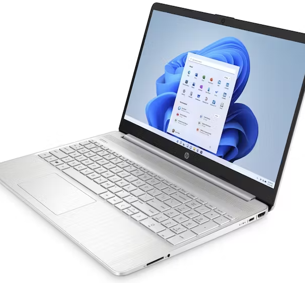HP Laptop 15s-fq5070TU i7-1255U 12th Gen 512GB SSD 16GB Silver W11 OFFICE