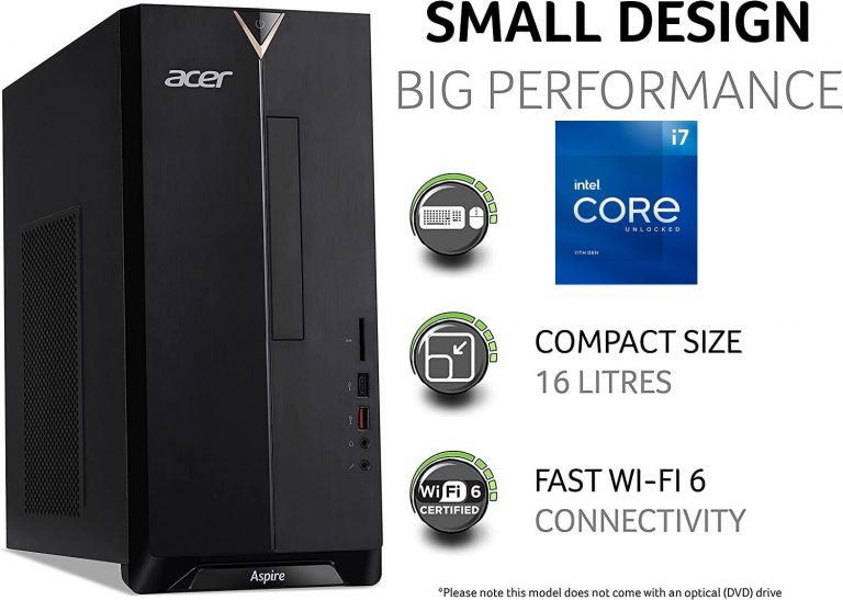 Acer Aspire TC-1660 i7-11700/16GB/512GB SSD GTX1650 4GB DVDRW WIN11 OFFICE - IT CLEARANCE Acer Aspire TC-1660 i7-11700/16GB/512GB SSD GTX1650 4GB DVDRW WIN11 OFFICE - IT CLEARANCE