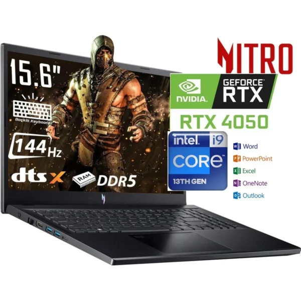 Acer Nitro V 15 15.6" i9-13900H 16GB DDR5 512GB SSD NVIDIA RTX 4050 8G GAMING